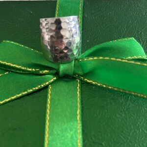 Hammered Silver Ring